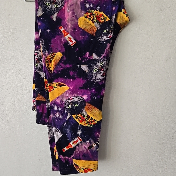 NWT High RISE LEGGING CATS & TACOS BASIC LEGGING - Picture 2 of 6